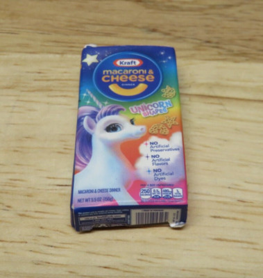 ZURU 5 MINI BRANDS UNICORN KRAFT Mac & Cheese #041 Series 2 Macaroni