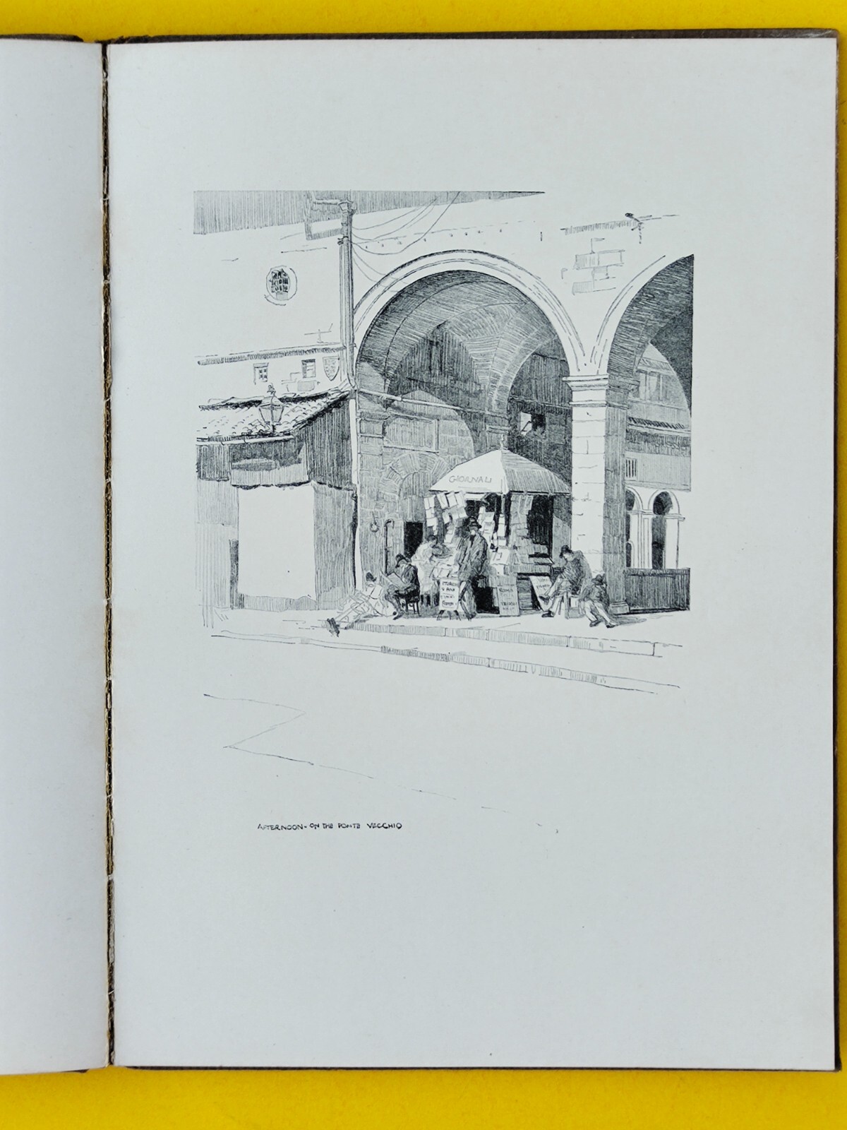 Florence : a sketch-book by Ted Richards 1914 First Edition