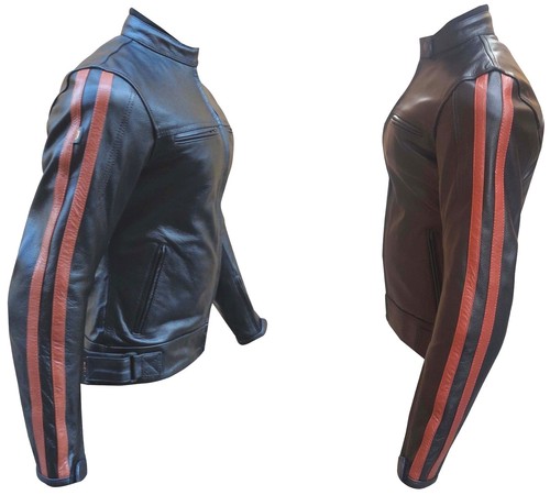 Giacca da Donna per Moto in Pelle femminile NUOVA Protezioni CE Taglia /  XXL | eBay