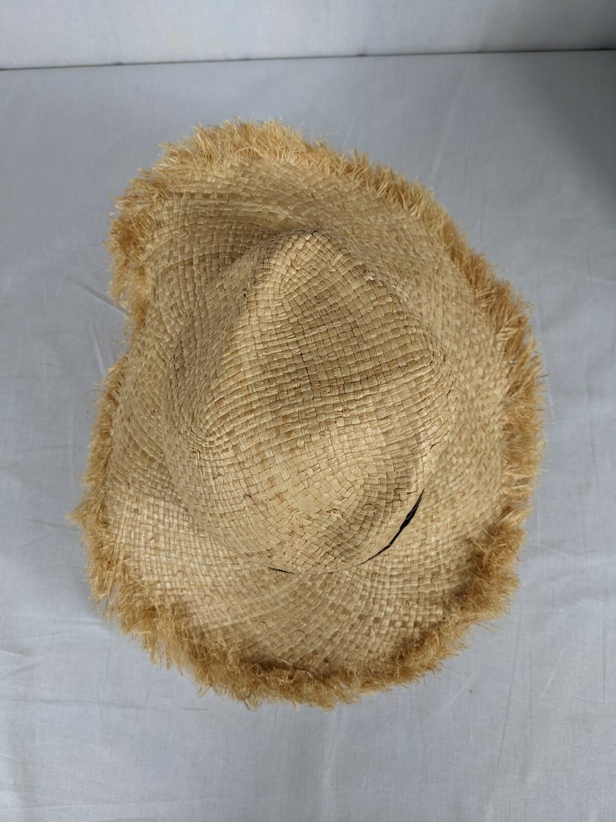 Olive & Pique Straw Hat Sun Hat Summer Black Band Rancher  display picture 1