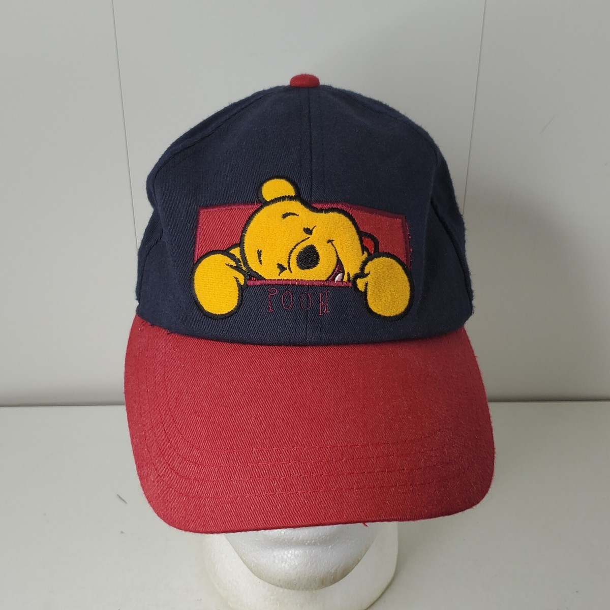 Disney Winnie The Pooh Embroidered Hat Stretch Fit Baseball Cap