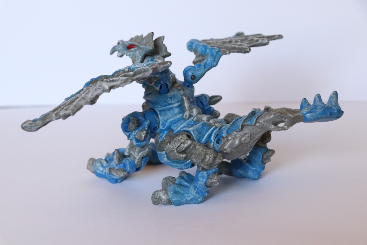 Mega Bloks Dragons Fire & Ice Figure Alone No Egg Frost Dragon