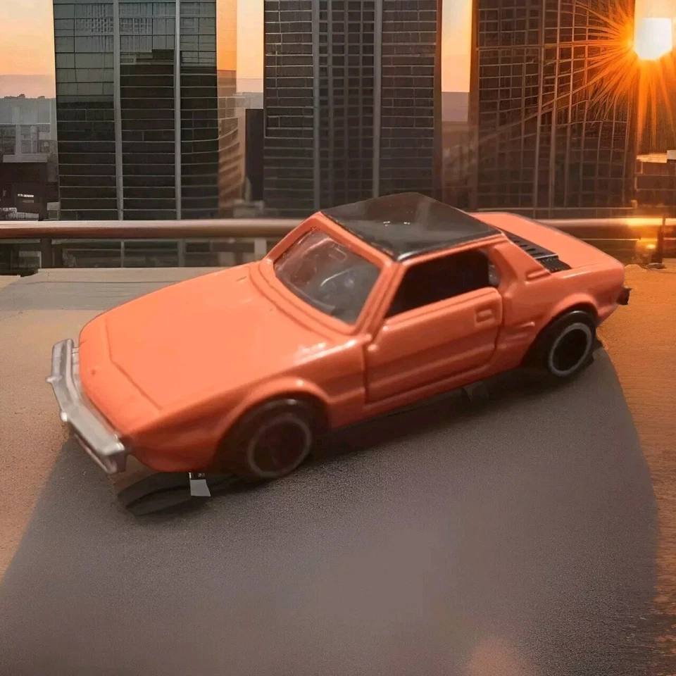 Tomica Caja Azul NºF28 Fiat X1/9 De Colección Difícil Stock Muerto - Naranja - 1977 Foto 4 de 4