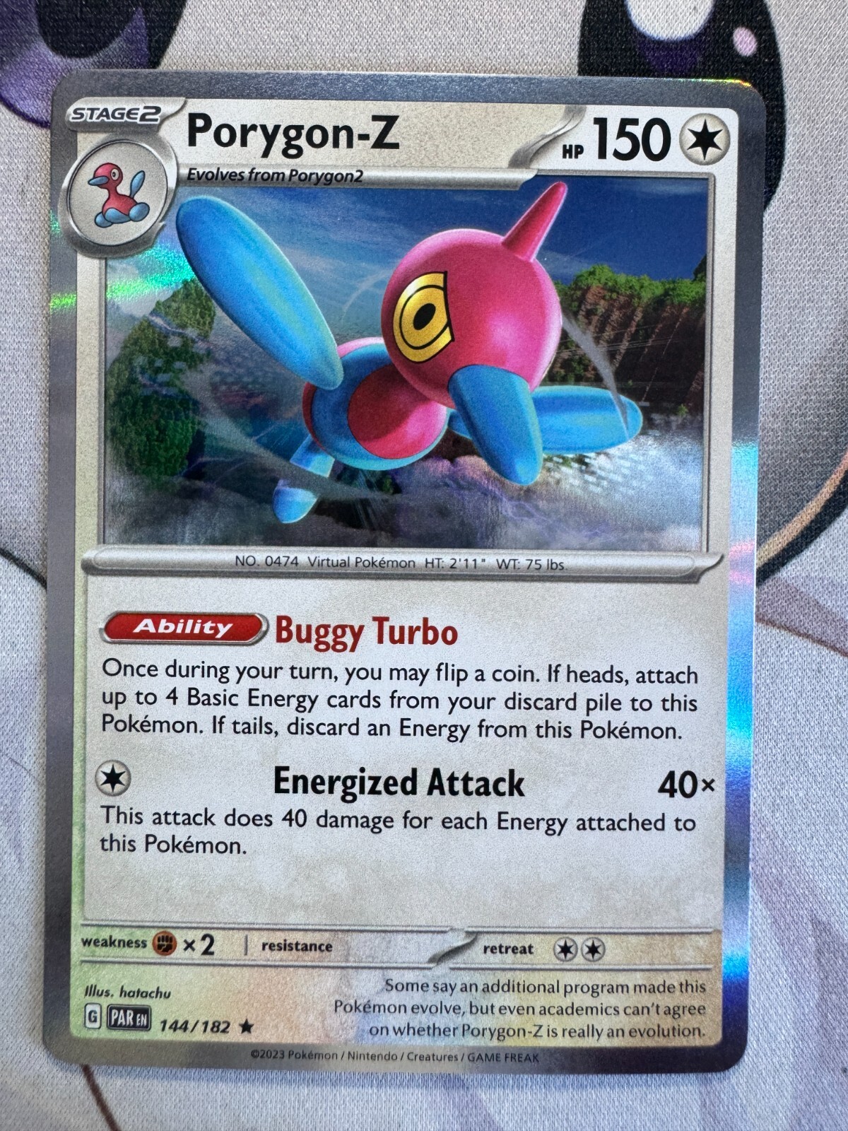 Porygon Z Holo English Pokemon TCG BKAY604
