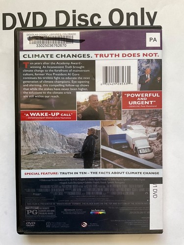 An Inconvenient Sequel: Truth To Power DVD - Picture 3 of 3