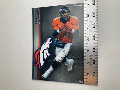 Peyton Manning Denver Broncos Fathead 2013 NFL Tradeables Decal