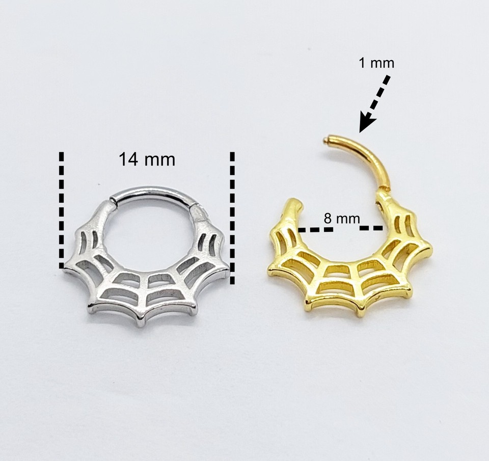 Leonardo Jewels Morsetto Ciao Simba 1 Pezzo Ear Cuff in Acciaio Inossidabile Doppio Anello Aperto con Guide Fusibili Oro Orecchini Donna 024261, Eine Grösse, Acciaio inossidabile, Nessuna pietra