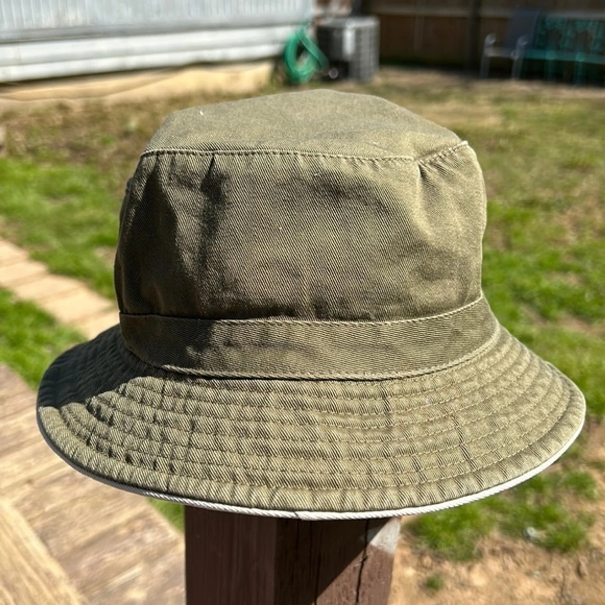 Dorfman Pacific Headwear Green Bucket Hat