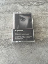 FOREIGNER  INSIDE INFORMATION  Cassette Tape K7