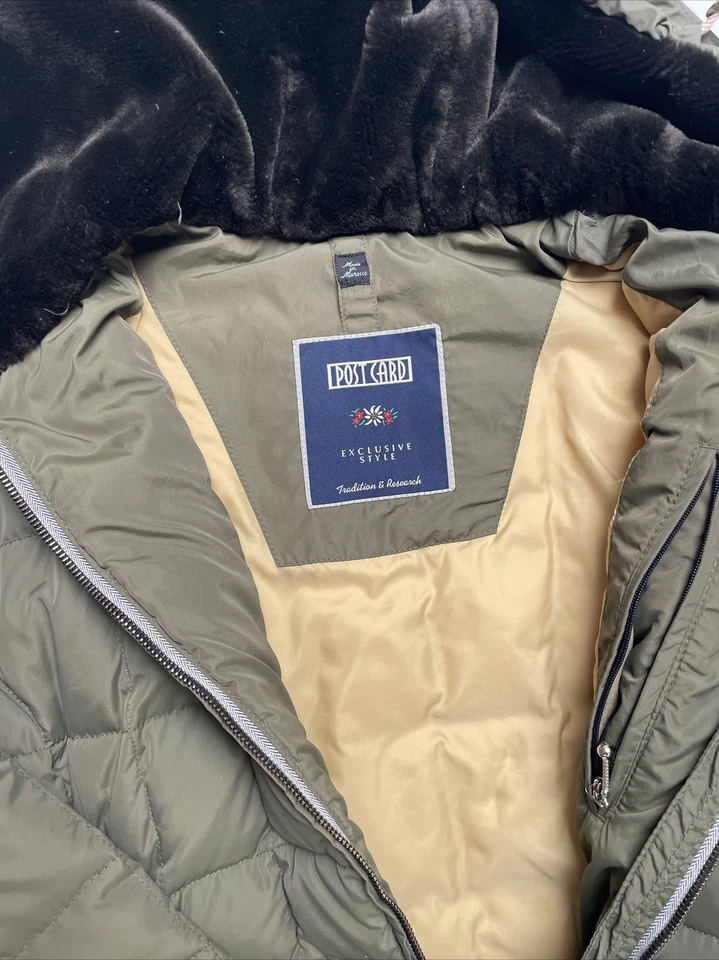 PostCard Italy Women’s SKI Down Jacket Parka IT44 US8 UK12 Special Edition - Image 4 of 4