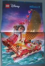 LEGO MOANA 2 Paper Pull-Out Poster - Official Merchandise (See Description)