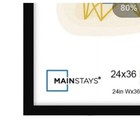 Mainstays Black 36 x 24 in Suitable for Photo Picture Frames