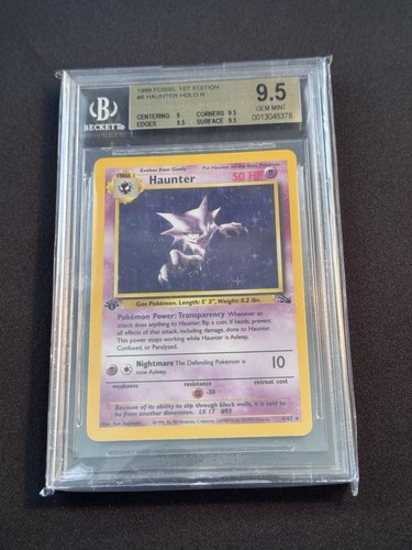 Haunter (1st Edition) graded BGS 9.5 for sale on eBay