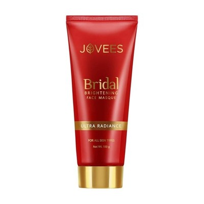 Jovees Herbal Bridal Brightening Face Masque 100g Orange Peel Turmeric Glow