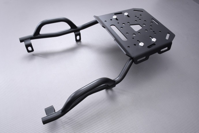 Support top case en acier Triumph 1200X pour voyager chargé en Scrambler