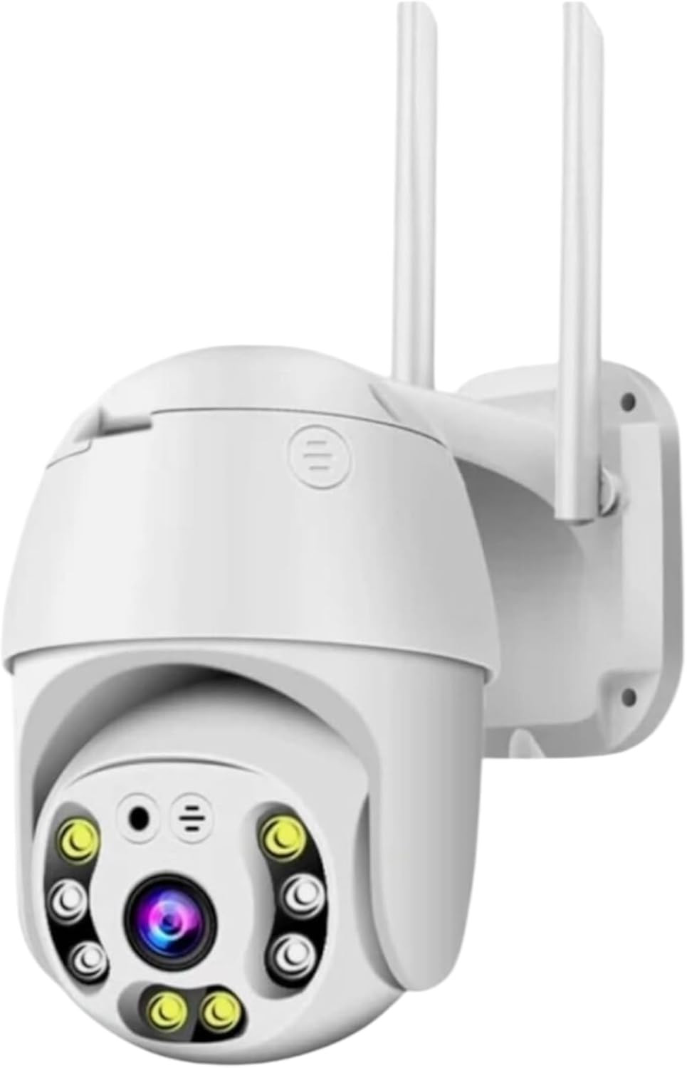 2X Telecamere Sicurezza Wireless 1080P PTZ 360° | Kit Sorveglianza Casa