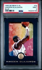 1995 SKYBOX E-XL BLUE #32 HAKEEM OLAJUWON PSA 9