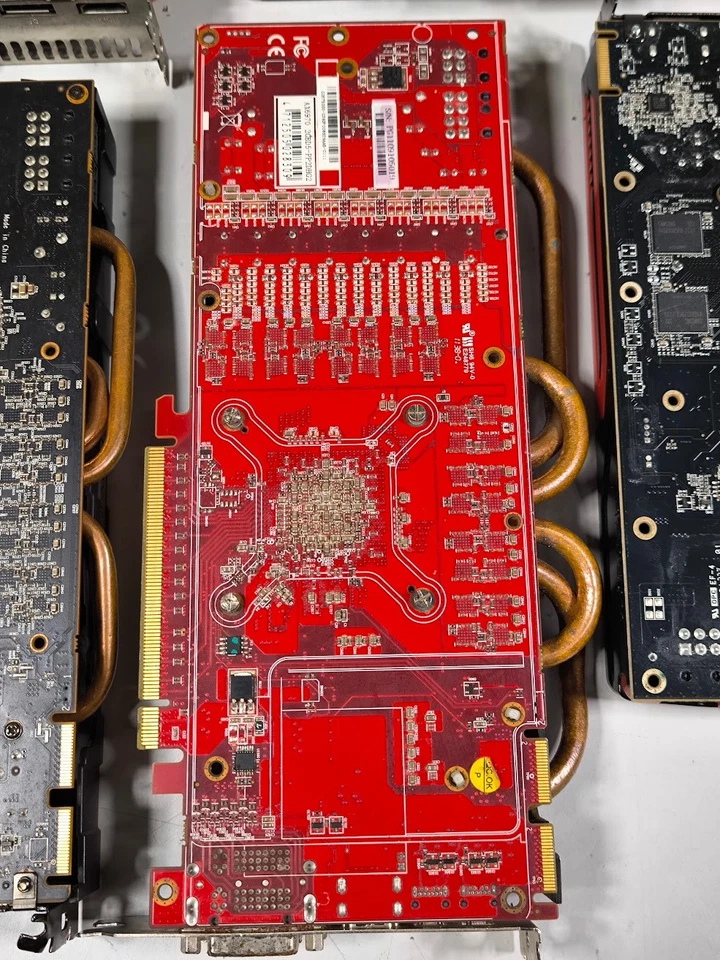 Lot of 5 Radeon GPUs - Non-Working, For Parts - Image 4 of 4