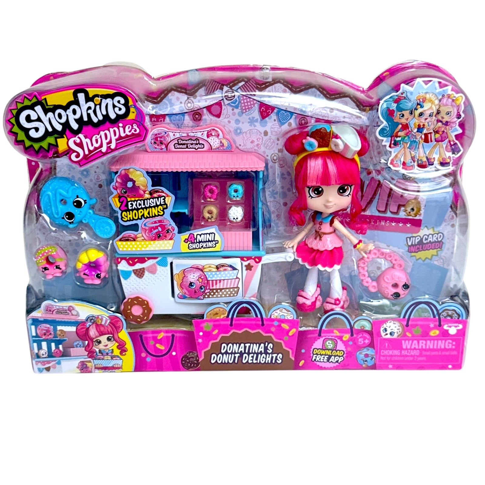 Shopkins Shoppies Donatinas Donut Delights Doll 2015 Playset