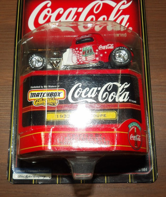 1999 Matchbox Collectibles Coca-Cola - 1933 Ford Coupe