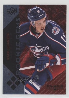 2011 Upper Deck Black Diamond Gems Ruby 36/100 Ryan Johansen #247 Rookie RC 4ry