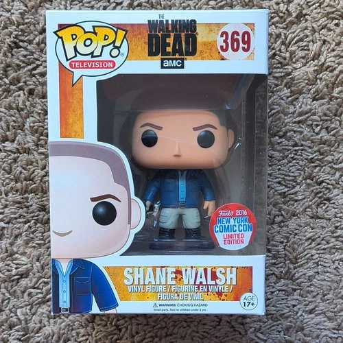 Funko Pop! Vinyl The Walking Dead Shane Walsh #369 NYCC 2016 Exclusive Ltd Ed
