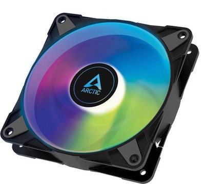 Arctic P12 PWM PST A-RGB - 120mm Gehäuselüfter - 0dB Mode - 3-Pin ARGB - OVP