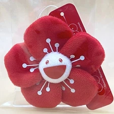 Plush Mascot / KIJYAKU TEI Ume Keychain TAKASHI MURAKAMI Flower JAPAN NEW 7cm