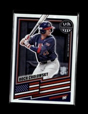 2026 Panini Stars & Stripes Prizm USA Baseball #81 Roch Cholowsky QTY