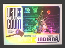 2002-03 TOPPS Ron Artest Justice of the Court #JC-19