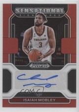 2022 Prizm Draft Picks Sensational Signatures Red 129/199 Isaiah Mobley Auto xw1