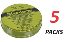 5 X Nixoderm Ointment 20g For Skin Problems