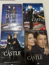 Castle: The Complete Season 1, 2, 3, 4 Series DVD Disc Set Lot