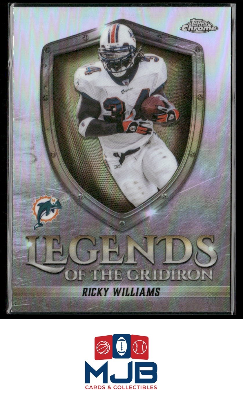 2025 Topps Chrome Ricky Williams Legends of the Gridiron Refractor #LOG-14