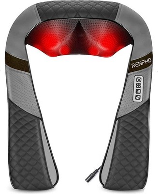 Renpho RP-SNM061 Nacken- und Rückenmassagegerät mit Heizfunktion und 8 Shiatsu