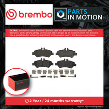 Brake Pads Set fits MERCEDES SPRINTER 906 2.2D Rear 2006 on Brembo 0044206920