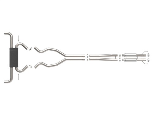 AFE Filters 49-33133 Vulcan Series Cat-Back Exhaust System Fits 15-23 Edge - Picture 4 of 5