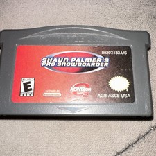 Activision Shaun Palmer's Pro Snowboarder Nintendo GBA E NTSC-U/C Cartridge