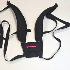 TaylorMade Dual Strap Padded Adjustable Golf Bag Carry Harness Black Pink