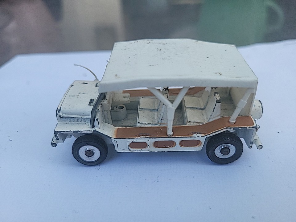 Dinky Toys Meccano Vintage - 342 Austin Mini Moke Green Toy Car #20 7427265049309