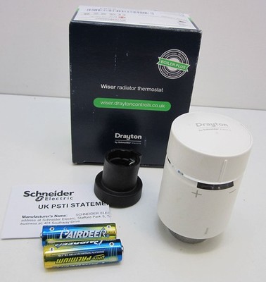 Drayton WISER TRV WV704R0A0902 Schneider Smartes Heizkörperthermostat - Weiß