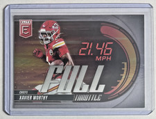 2025 Panini Donruss Elite - Full Throttle #11 Xavier Worthy Kansas City Chiefs