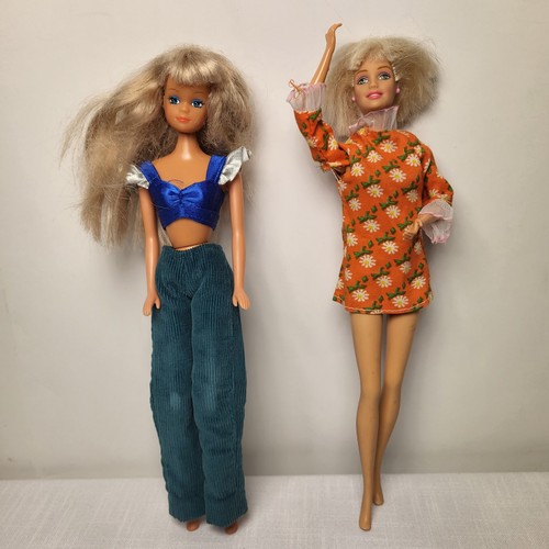 Vintage Barbie 1999 & Simba Doll Bundle Mattel Handmade Clothes - USED UK - Picture 1 of 16
