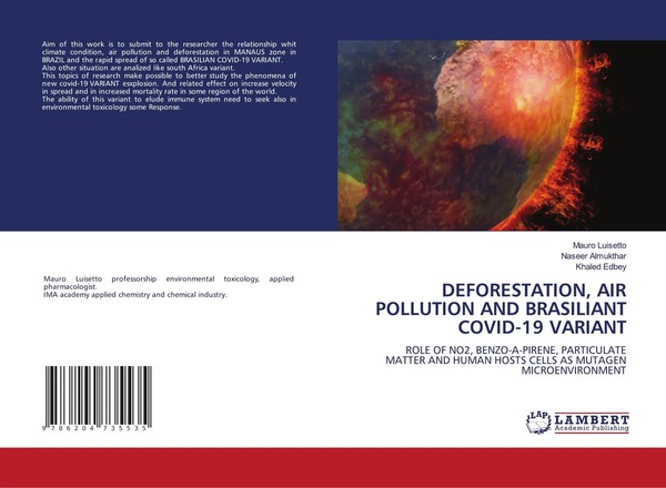 Mauro Luisetto (U. A.) | Deforestation, AIR Pollution AND Brasiliant COVID-19...-image