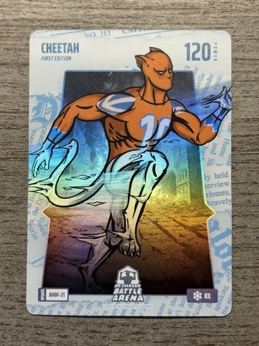 2025 Battle Arena Update Cheetah Tyreek Hill BHBF-21 Blue Headlines Battlefoil