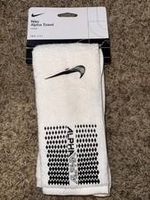 Nike Alpha Football Quarterback White Black Towel