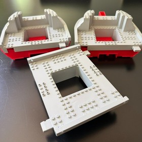 Lego Hull Captain Redbeard's Boat Ship Hull parts, from 7075, see notes