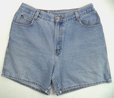 Vintage GITANO Women's Size 14 Light Wash Denim Jean Shorts Relaxed Fit Cotton