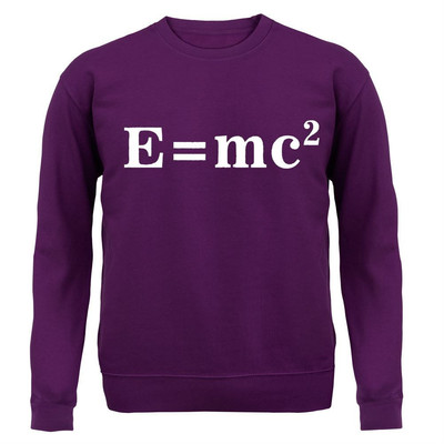 E=Mc2 - Erwachsenen Hoodie / Pullover - Albert Wissenschaft Formel Einstein