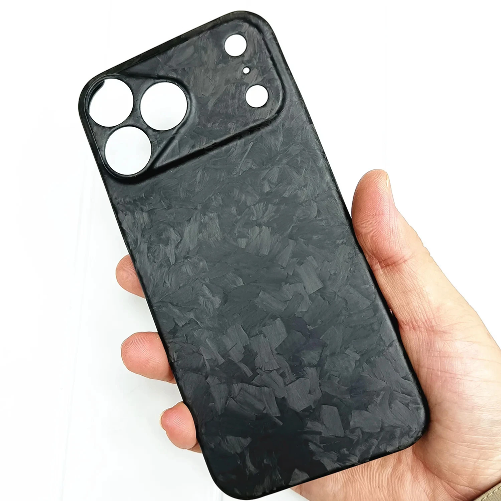 100% Real Forged Carbon Fiber Case For iPhone 17 Pro Max Ultra